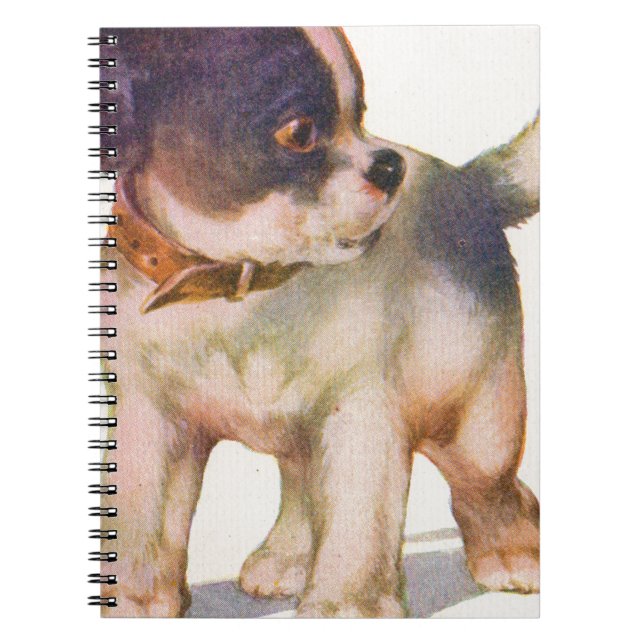 1930s adorable puppy no. 1 notebook (Front)
