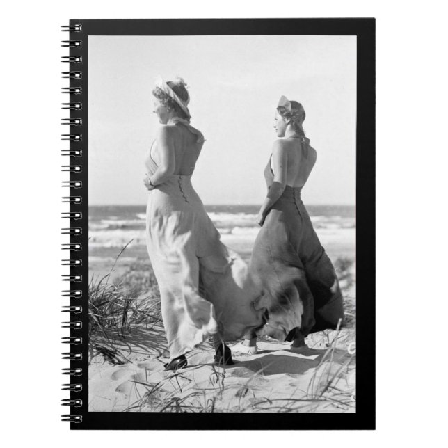 1930s Beach Pyjamas Photo Notebook (Front)
