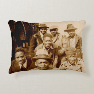 .1930s boyz from the hood RPPC Decorative Cushion