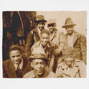 1930s boyz from the hood RPPC Fleece Blanket