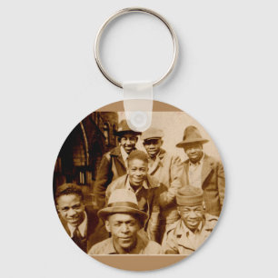 1930s boyz from the hood RPPC Key Ring