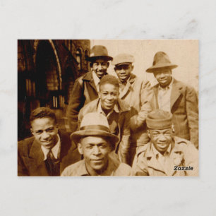 1930s boyz from the hood RPPC Postcard