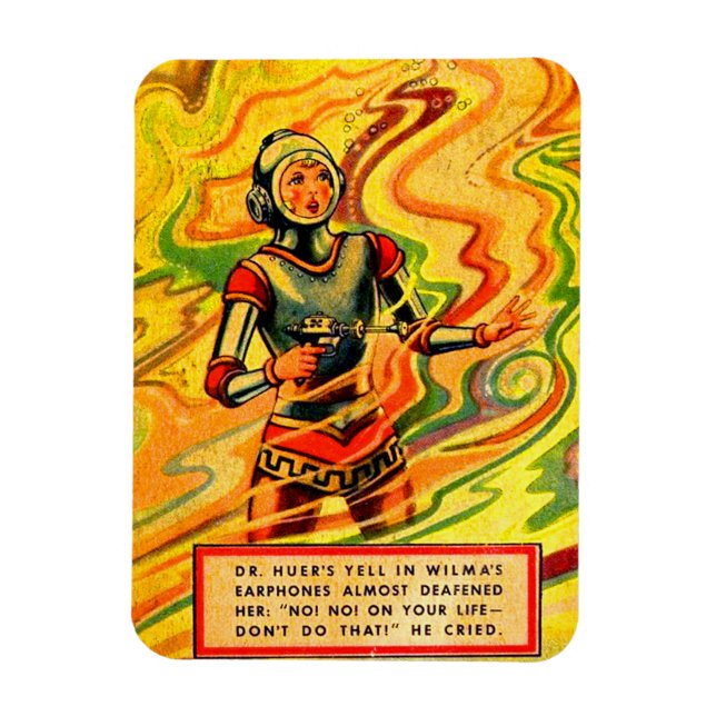 1930s Buck Rogers comic Wilma Deering Magnet (Vertical)