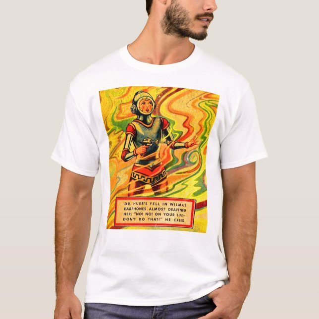 1930s Buck Rogers comic Wilma Deering T-Shirt (Front)