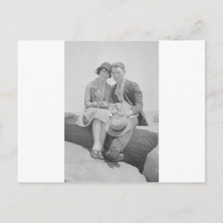 1930's Couple Postcard