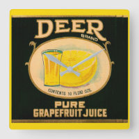 1930s Deer Brand Grapefruit Juice label