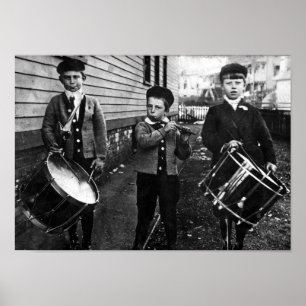 1930's Drummer Boys Poster