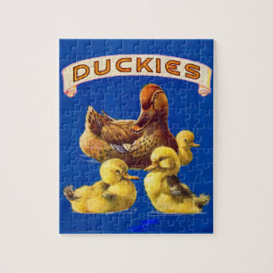 1930s Duckies Jigsaw Puzzle