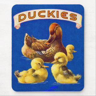 1930s Duckies Mouse Mat