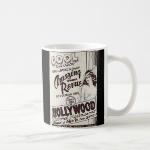 1930s Hollywood Cabaret Restaurant ad Coffee Mug