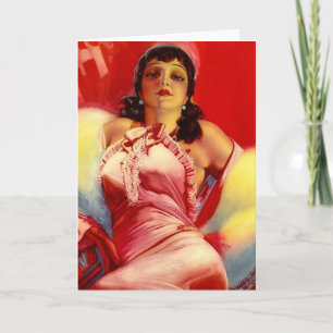 1930s hottie card