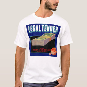 1930s Legal Tender orange crate label T-Shirt
