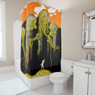 1930's Movie Shower Curtain