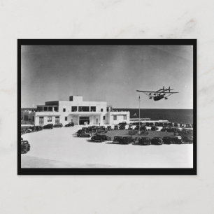 1930s Pan American Airways Terminal, Miami, FL Postcard