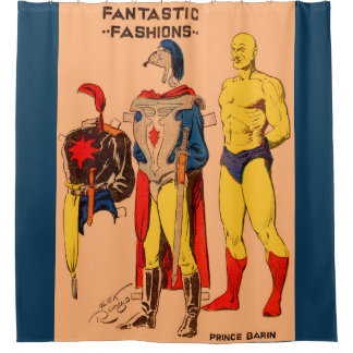 1930s Prince Barin from Flash Gordon Shower Curtain