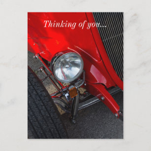 1930's Roadster Postcard