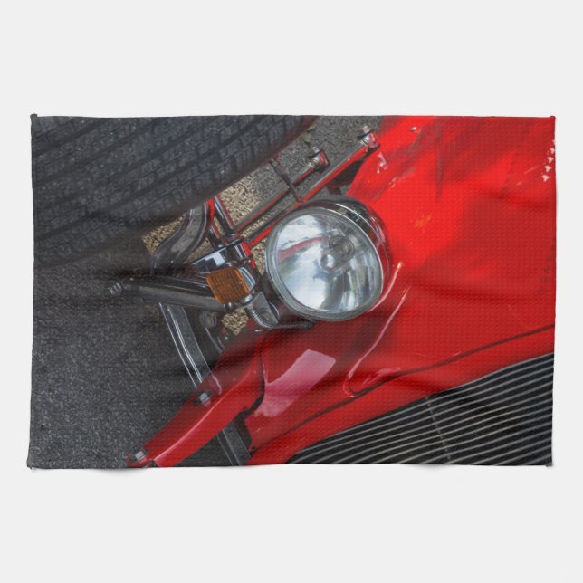 1930's Roadster Tea Towel (Horizontal)