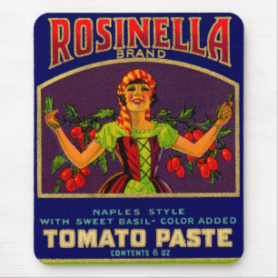 1930s Rosinella tomato paste can label no. 2 Mouse Mat