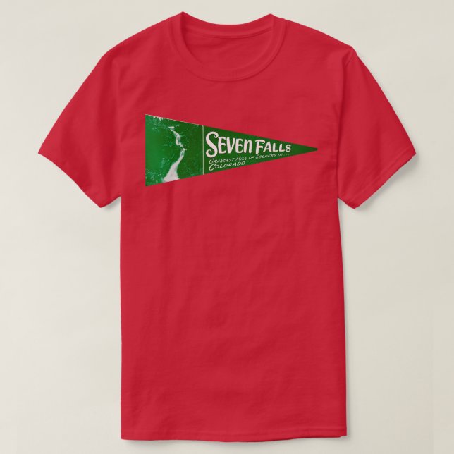 1930s Seven Falls Colorado Springs T-Shirt (Design Front)
