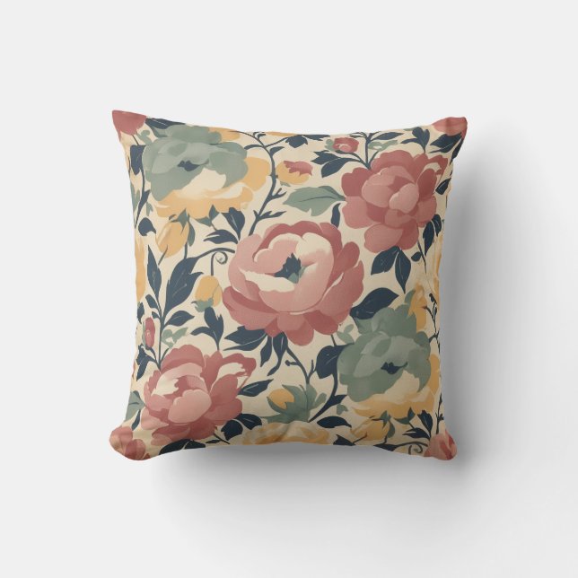 1930's style throw pillow (Front)