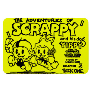 1930's The Adventures of SCRAPPY Magnet