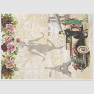 1930's Vintage Cards Series Design 3 Tissue Paper