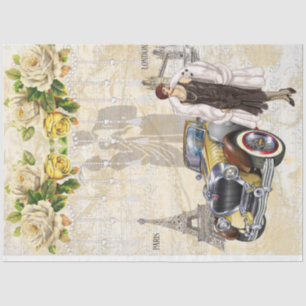 1930's Vintage Cards Series Design 4 Tissue Paper