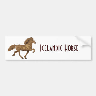 1930's Vintage Icelandic Bumper Sticker