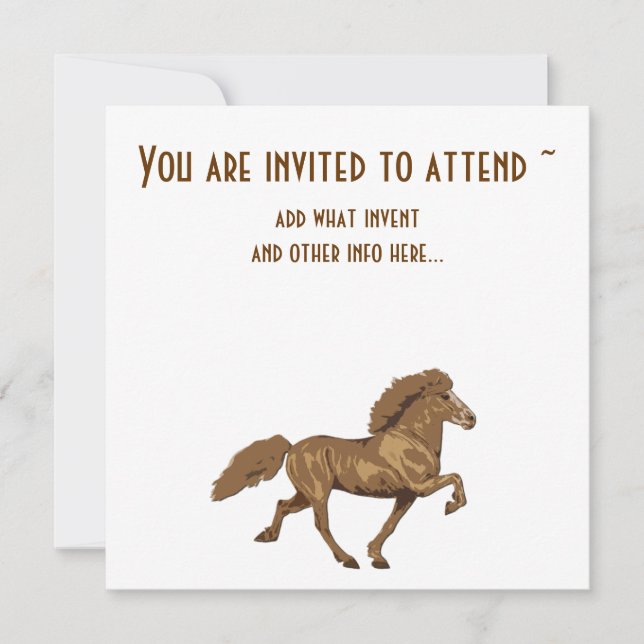 1930's Vintage Icelandic Invitation (Front)