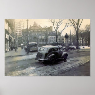 1930's Wilkes-Barre Pa. Poster