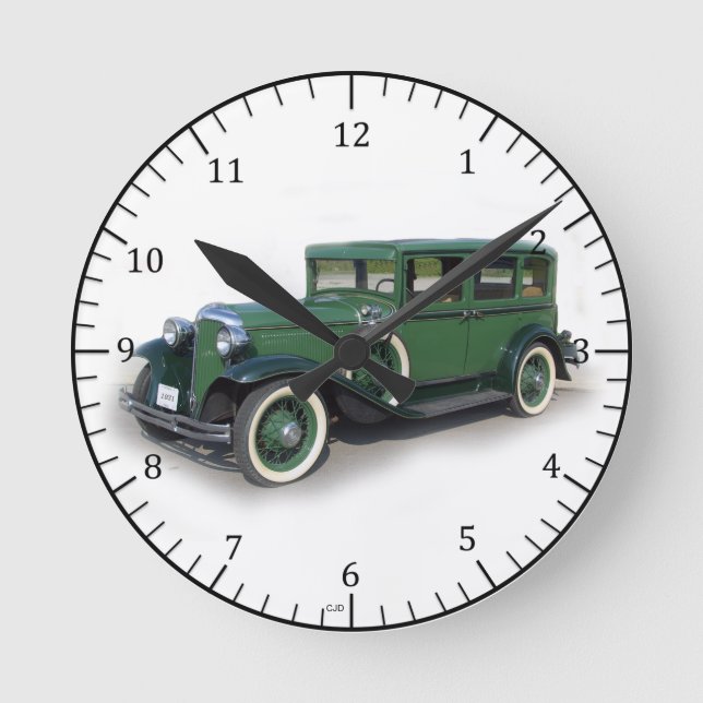 1931 Silverdome 4 door clock (Front)