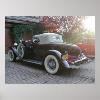 1932 Auburn Boattail Speedster Poster