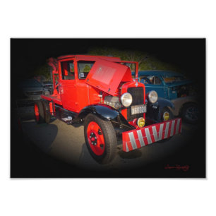 1932 CHEVY TOW TRUCK PHOTO PRINT