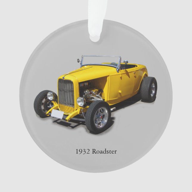 1932 Roadster Acrylic Ornament (Front)