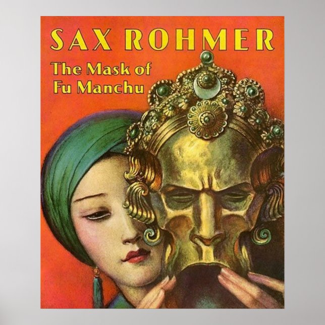 1932 The Mask of Fu Manchu cover Poster (Front)