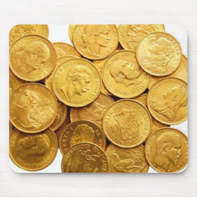 1933 Gold Coins Mouse Mat (Front)