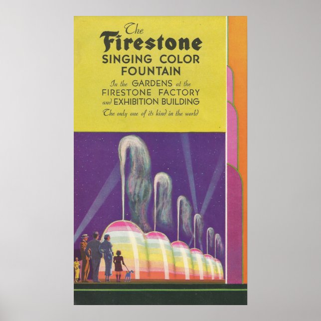 1933 International Exposition CHICAGO. Art Deco. Poster (Front)