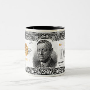 1934 100 Thousand Dollars Gold Certificate Mug