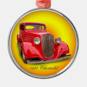 1934 CHEVROLET METAL TREE DECORATION