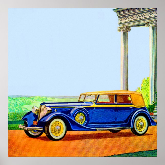 1934 Lincoln model KA Poster (Front)
