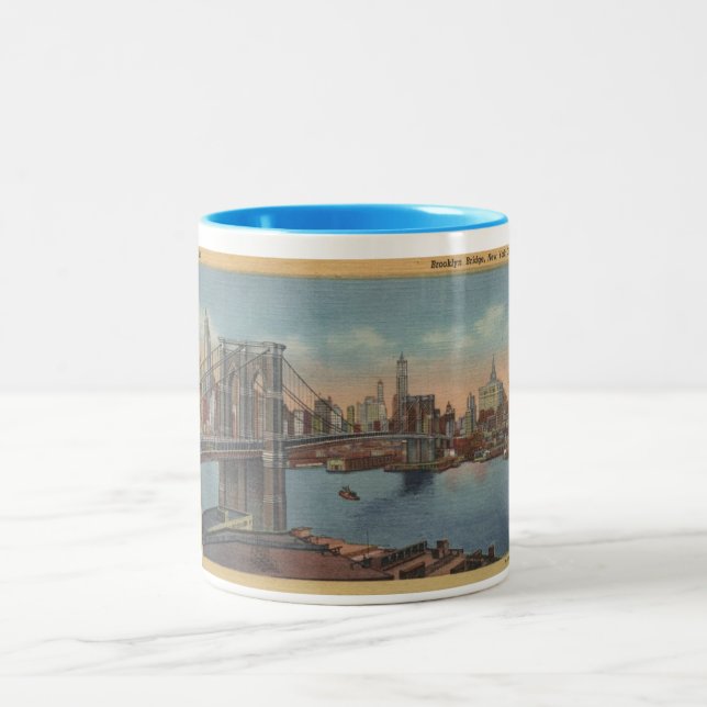 1934 NY Brooklyn Bridge Mug (Center)