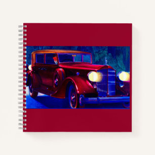 1934 Packard automobile Notebook
