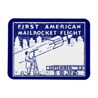 1935 American Rocket Mail Magnet
