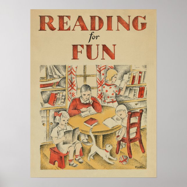 1935 Children's Book Week Poster (Front)