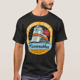 1935 Hiawatha Railroad Train T-Shirt