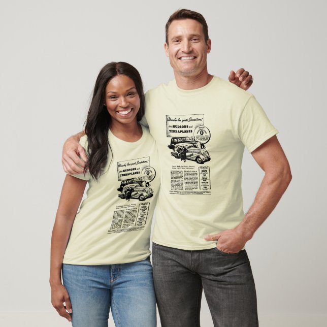 1935 Hudson & Terraplane Autos Advertisement Shirt (Unisex)