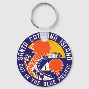 1935 Santa Catalina Island Key Ring