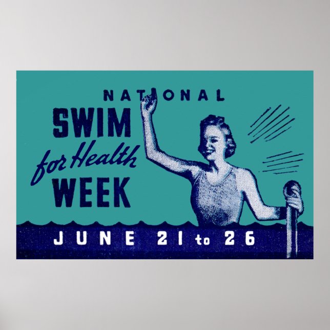 1935 Swim For Health Poster (Front)