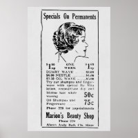 1935 Vintage Beauty Ad