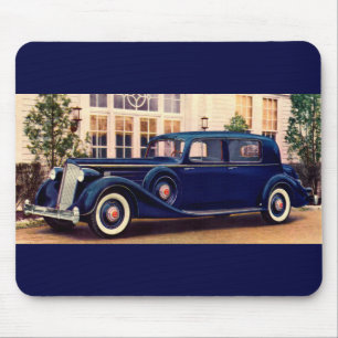 1936 blue Packard Mouse Mat